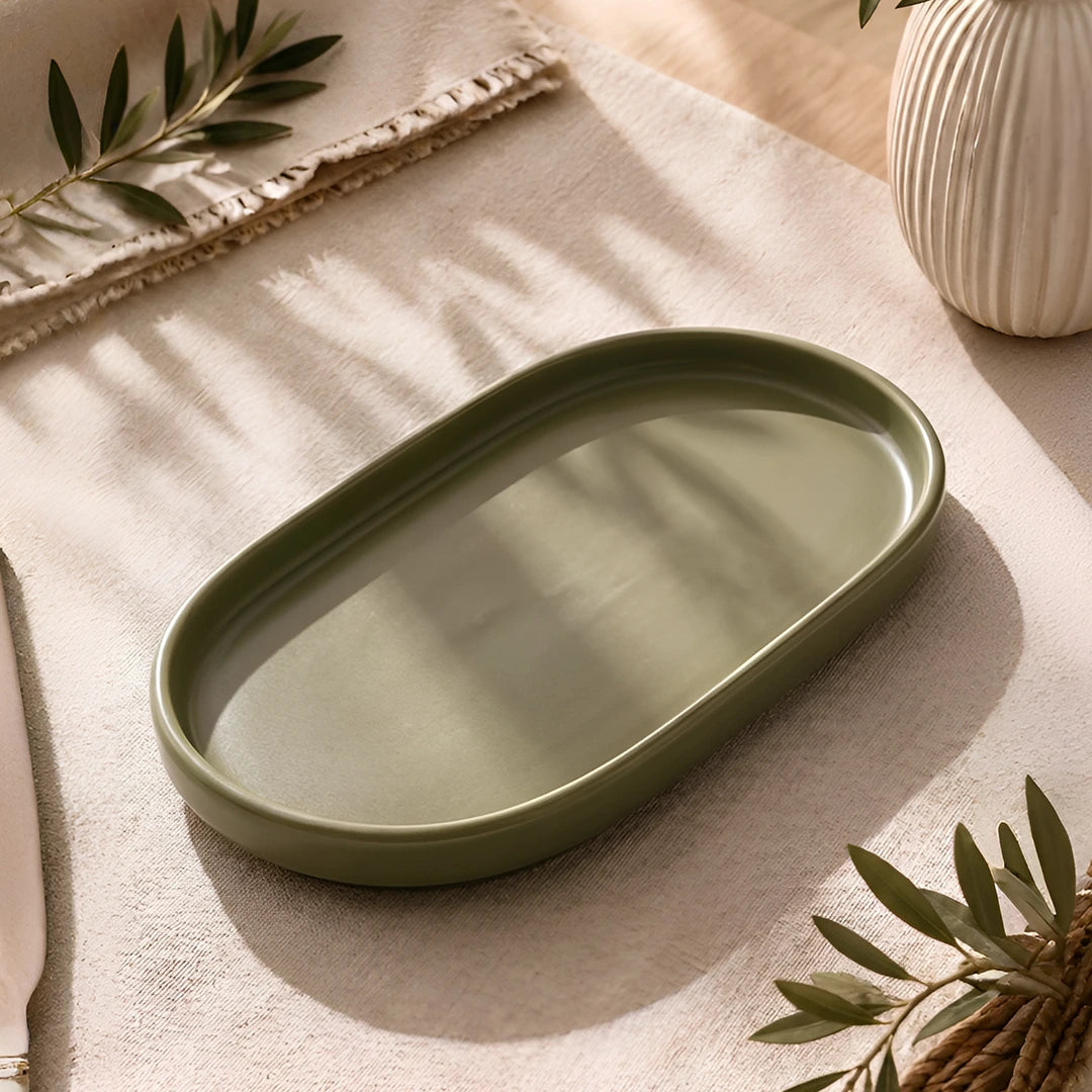 LP-006 36.4 × 19.4 cm Oval Plate