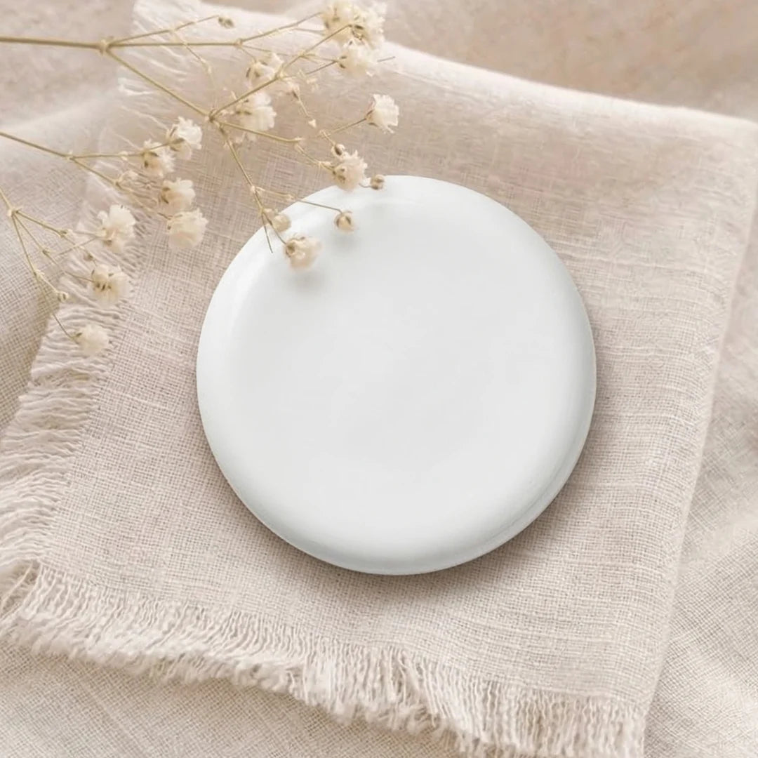 A26613 – Horeca Round Dish White 3"