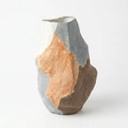 49388-8 Decorative Floor Vase  Abstract Multi-Tone Finish 48 cm