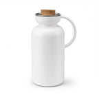 502871 Eva Solo Silhouette Vacuum Jug – Matte White, 1.0 Litre