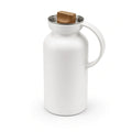 502871 Eva Solo Silhouette Vacuum Jug – Matte White, 1.0 Litre