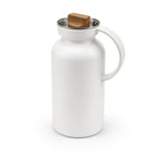 502871 Eva Solo Silhouette Vacuum Jug – Matte White, 1.0 Litre