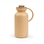 502876 Eva Solo Silhouette Vacuum Jug – Matte Sand Beige, 1.0 Litre