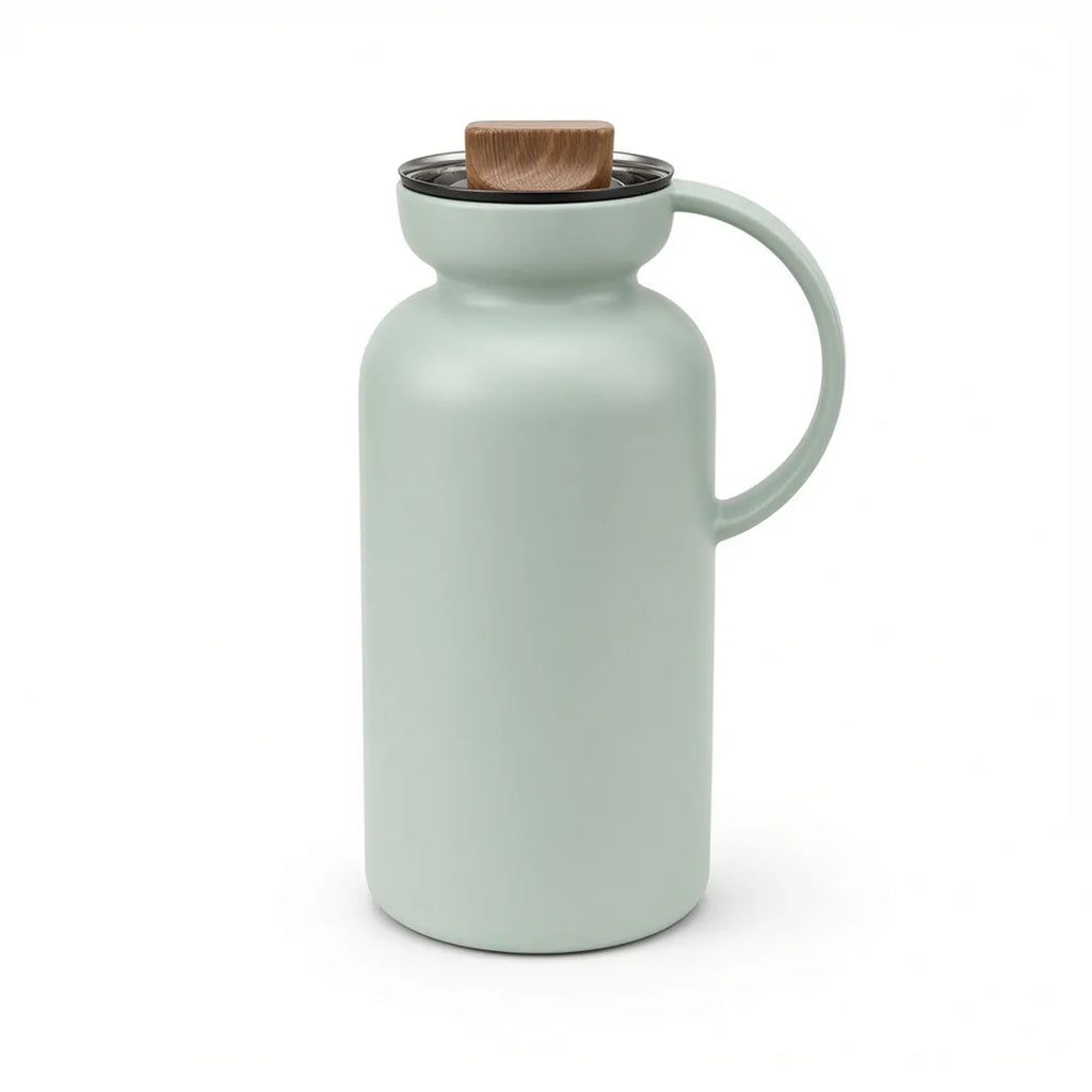 502877 Eva Solo Silhouette Premium Vacuum Jug – Matte Sage Green, 1.0 Litre