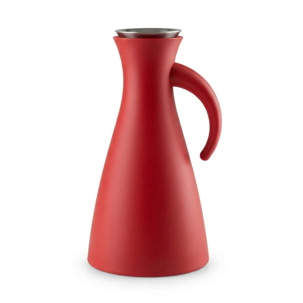 502913 Eva Solo Sculptural Vacuum Jug – Shiny Red, 1.0 Litre