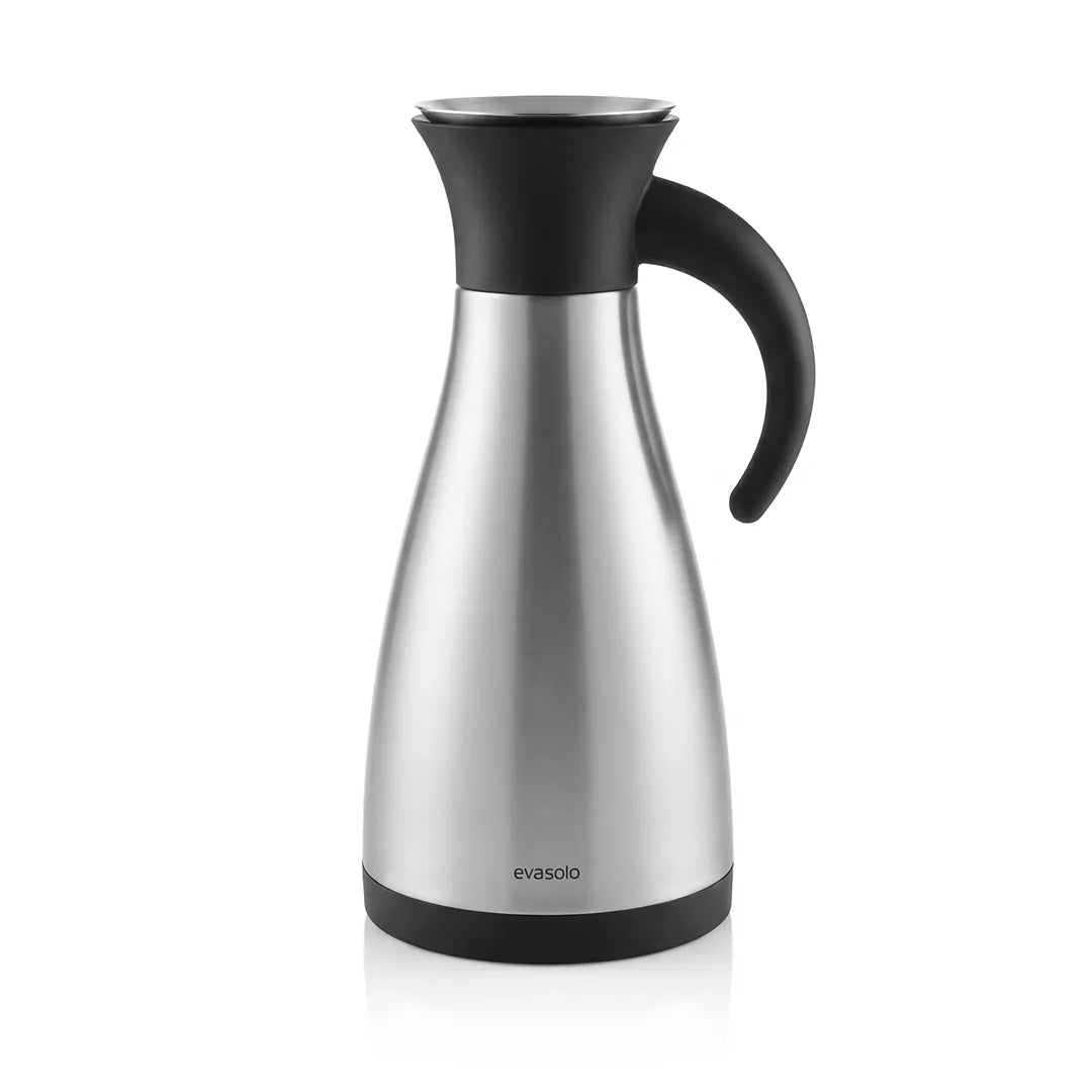 502930 Eva Solo Stainless Steel Vacuum Jug – Brushed Silver, 1.1 Litre