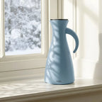 5034 Eva Solo Premium Insulated Vacuum Jug – Dusty Blue, 1.0 Litre