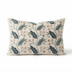 TR CUS 002- Botanical Meadow Embroidered Decorative Cushion Cover – 58 × 40 cm