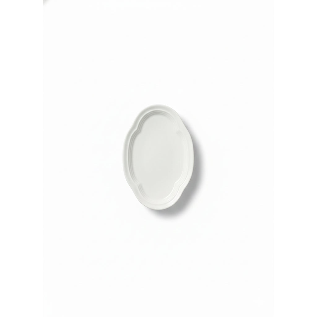 A27640 – طبق مناشف أبيض للمطاعم والمقاهي 5 × 3.5 بوصة