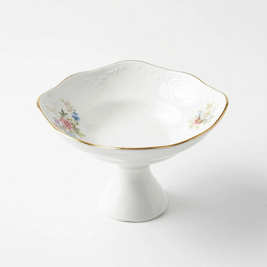 SR-013 6.25" Square Bowl with Foot
