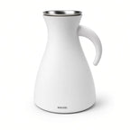 6690 Eva Solo Premium Insulated Vacuum Jug – Matte White, 1.0 Litre
