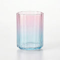 ES5004-1APS Glass Cup 1 Piece Gradient Ribbed Design