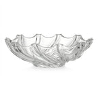 MS8038 Glass Bowl Oval Shape 30×18 cm