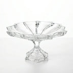 AS36070SPF Glass Fruit Plate with Stand 25 cm