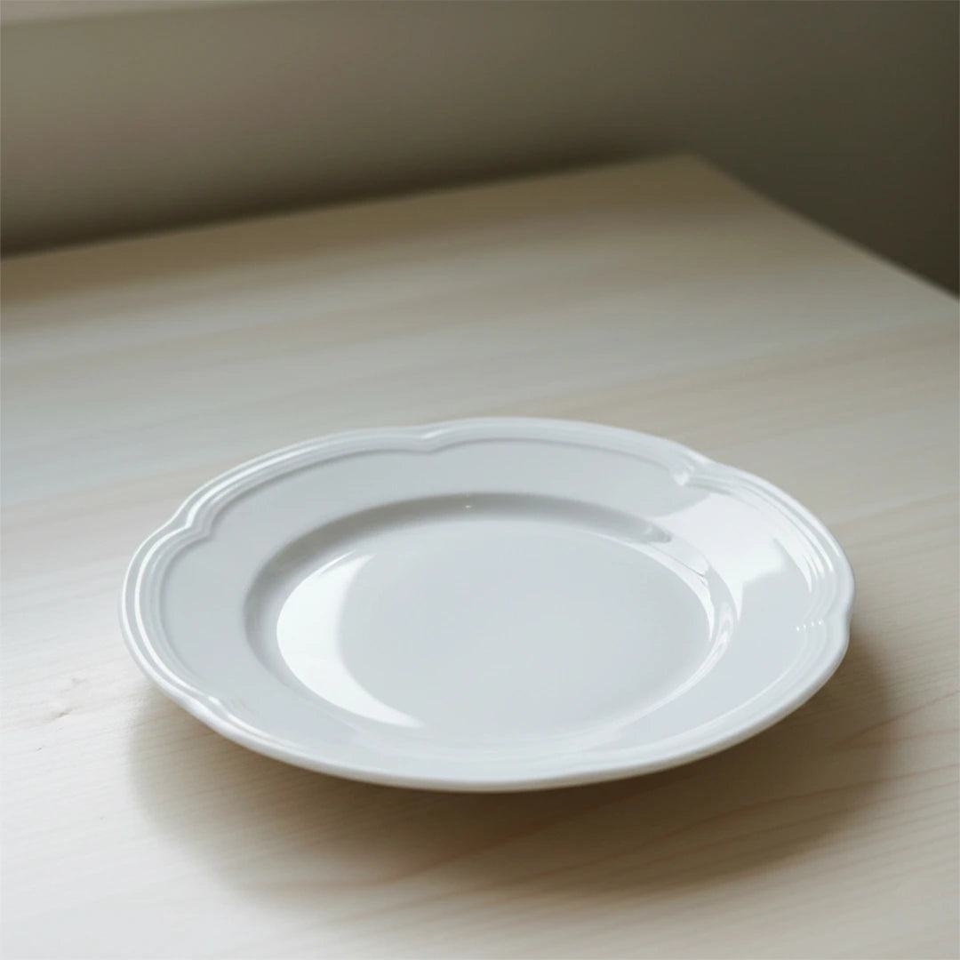 A27634 – Horeca Coupe Plate White 7.75"