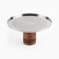 74816-B Luhpar Prism Stainless Steel Pedestal Cake Stand – Medium