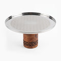 74816-C Luhpar Prism Stainless Steel Pedestal Cake Stand – Large