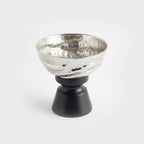 74898-B Luhpar Wave Rectangular Serving Tray with Dual Storage Boxes & Pedestal Bowl