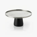 75044-B – Luhpar Vertex Stainless Steel Cake Stand – Medium