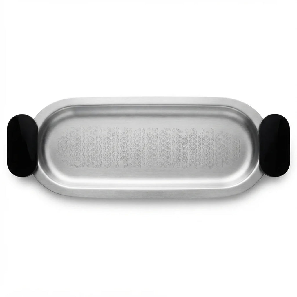 75048 –  Luhpar Vertex Stainless Steel Serving Tray with 3 Bowls