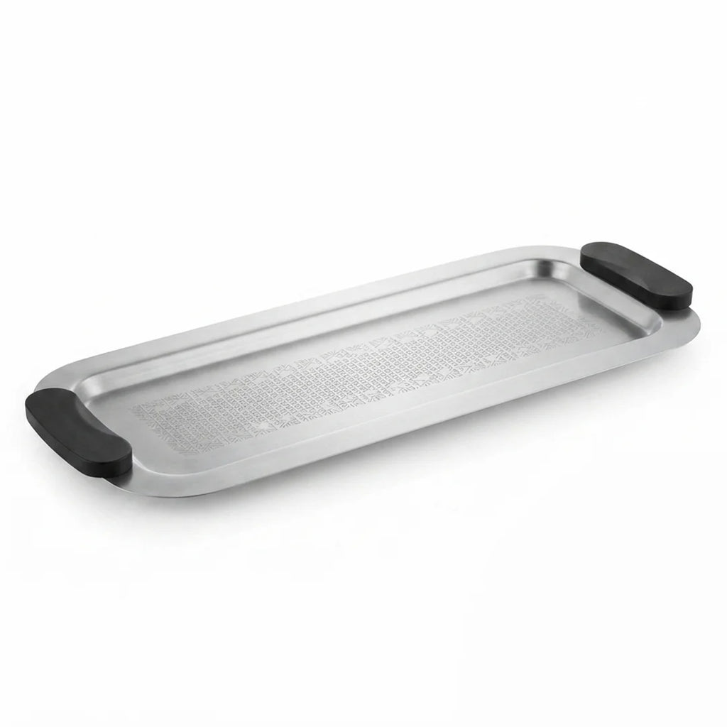 75051-B – Luhpar Vertex Stainless Steel Condiment Tray with 3 Storage Boxes