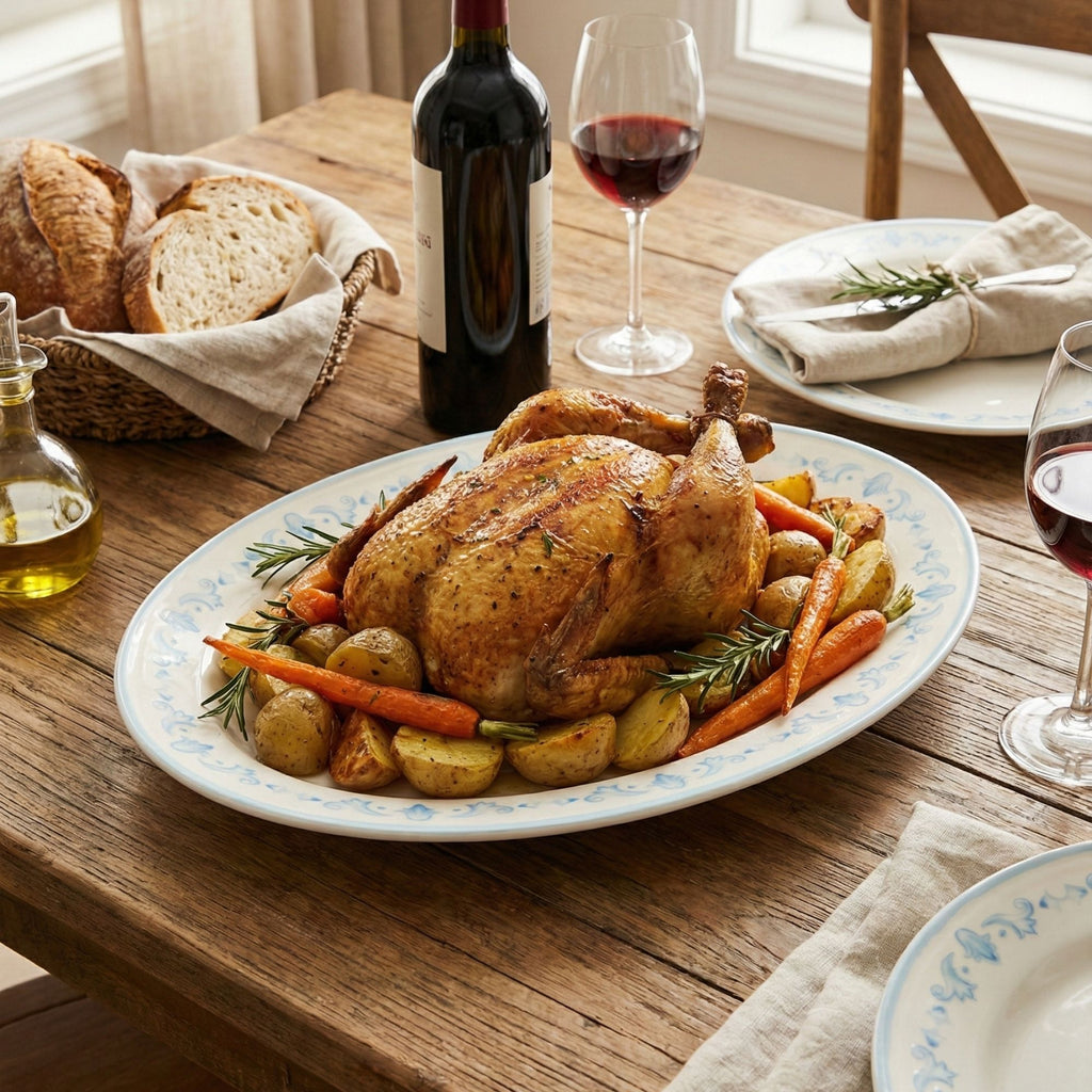 BY066 Oval Plate 12"