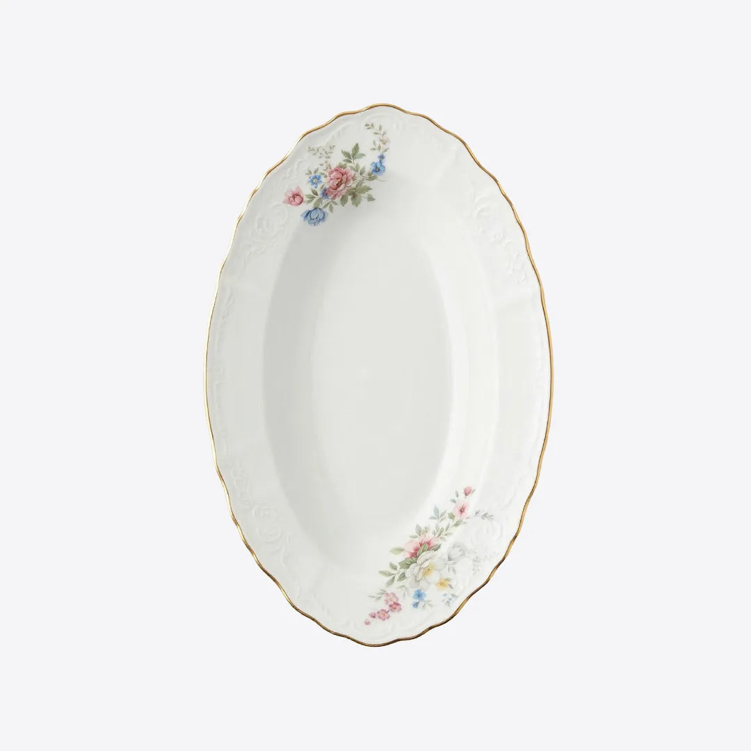 SR-011 9.75" Deep Oval Plate