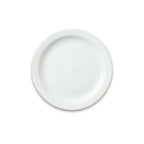 A0054 – Horeca Small Rim Plate White 7.25"