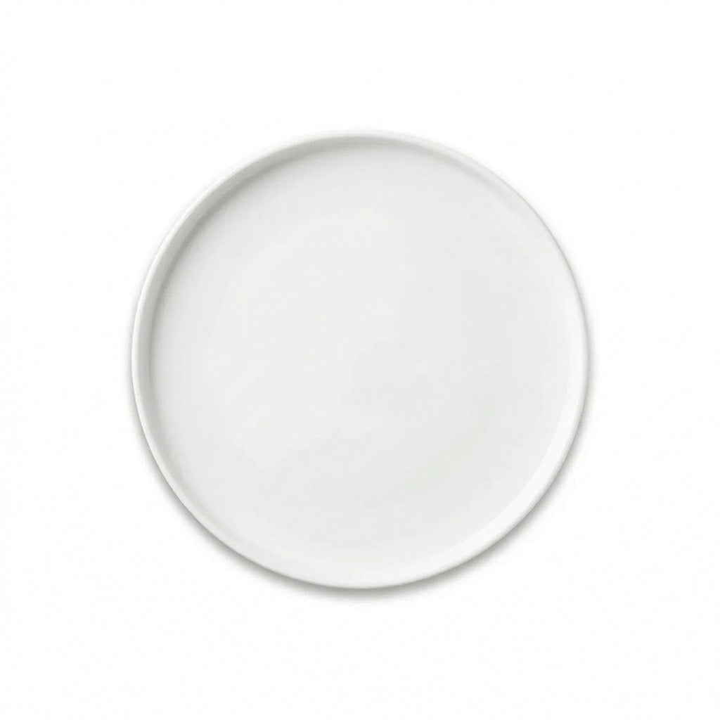A21521 – Horeca Round Plate with Vertical Edge White 8.5"