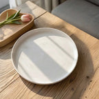 A21523 – Horeca Round Plate with Vertical Edge White 10.5"