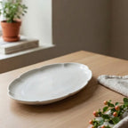 A26760 – Horeca Oval Plate White 14.25" × 8.25"