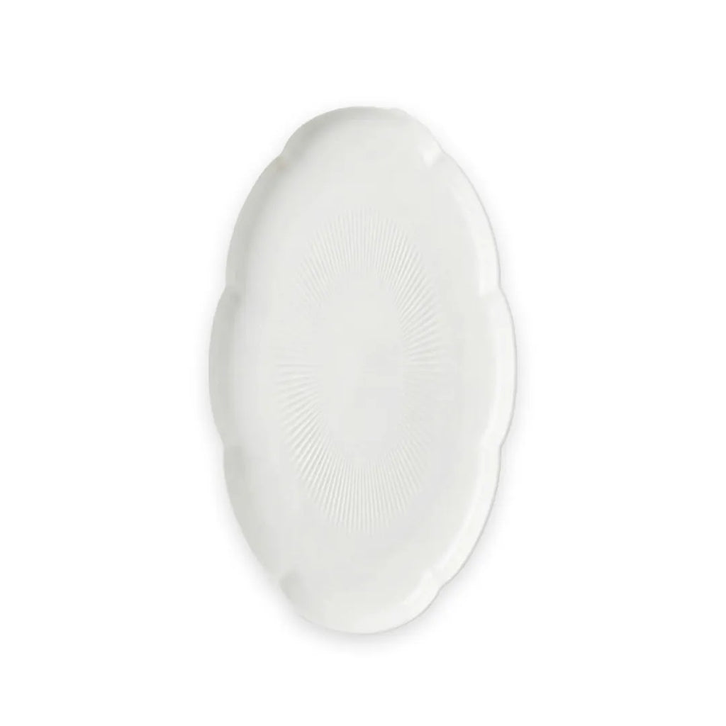A26760 – Horeca Oval Plate White 14.25" × 8.25"
