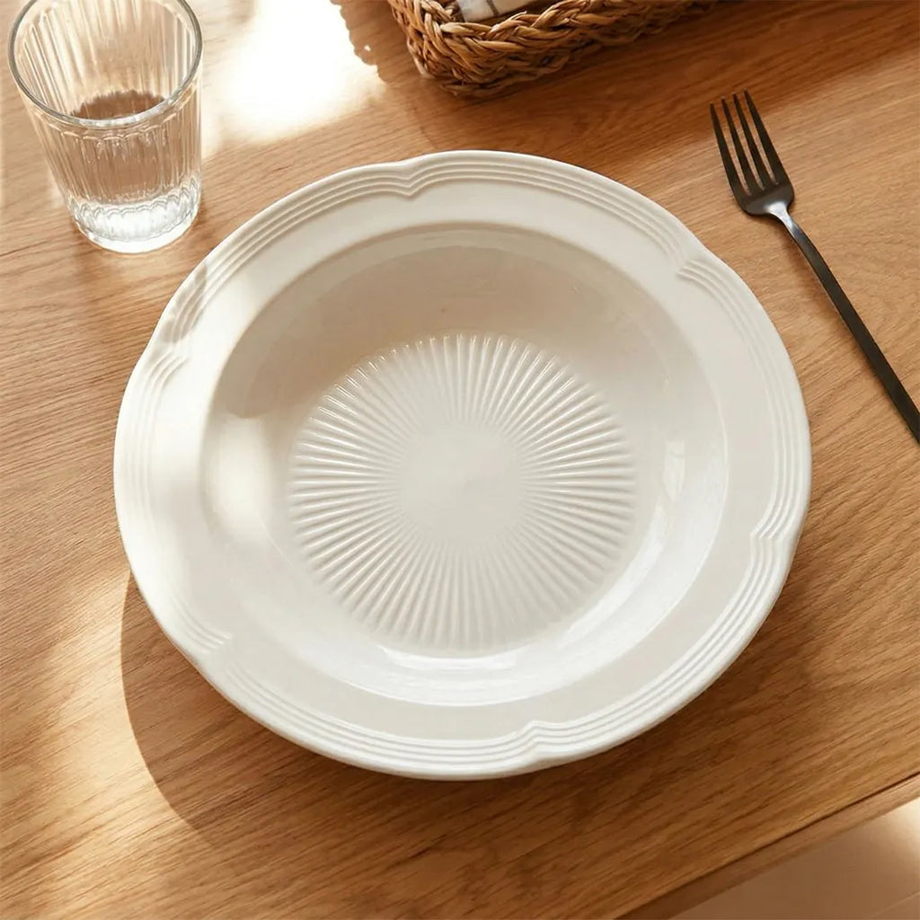A26874 – Horeca Deep Plate White 9"