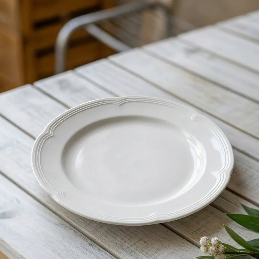 A27148 – Horeca Flat Plate White 8"