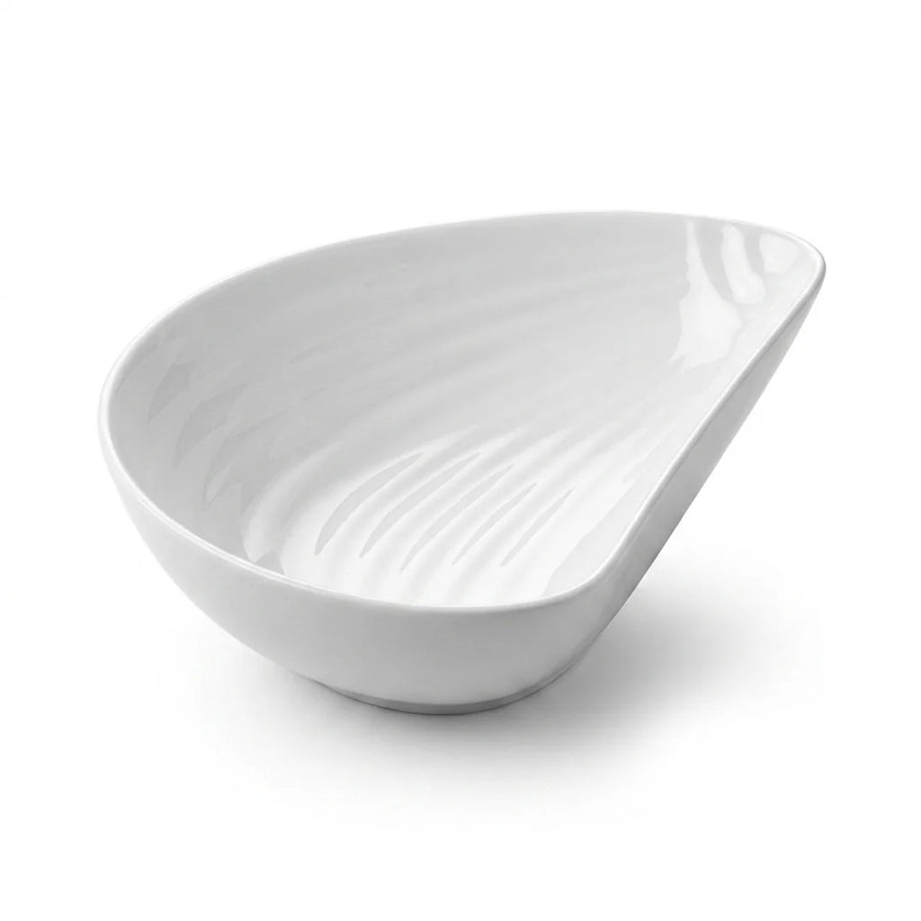 A4609 – Horeca Oval Bowl White 11.75