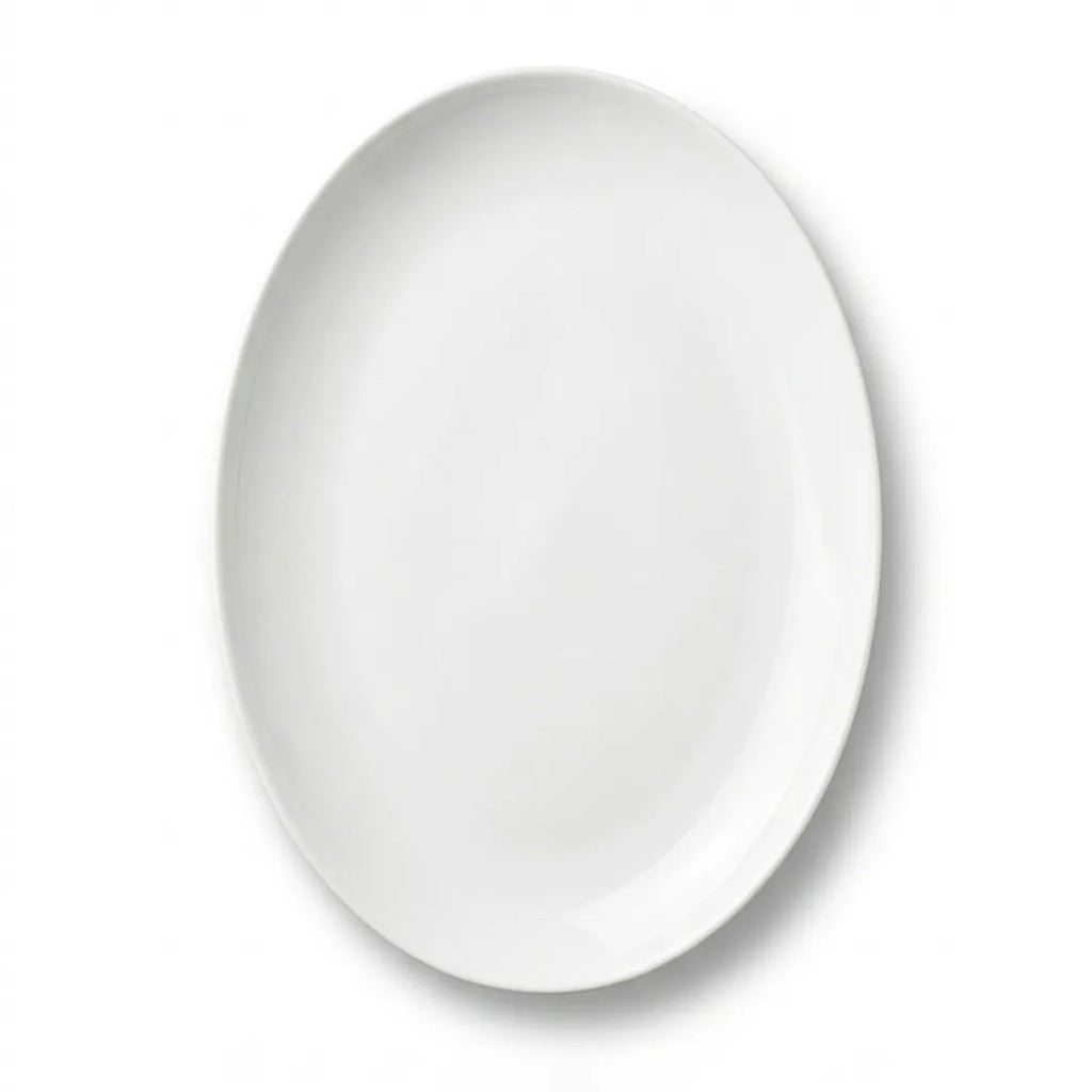 A8033 – Horeca Oval Plate White 18"
