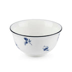 AB-013 Blue Azure Salad Bowl with Blue Rim – 4.5"