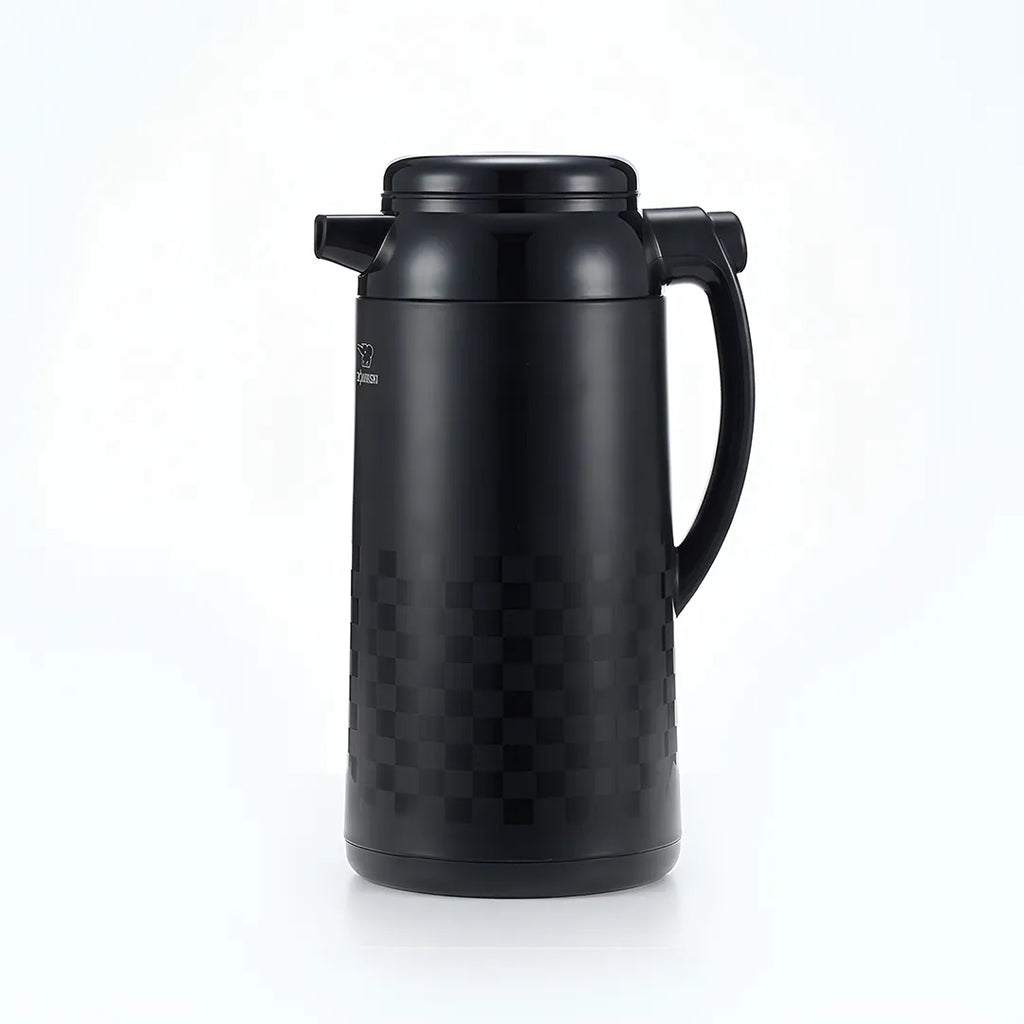 AFFB-10-BZ Zojirushi Ichimatsu Black Handy Pot Vacuum Flask – 1.0 L