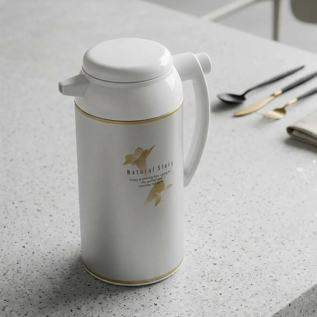 AFFB-10-SF Zojirushi Misty Silver Handy Pot Vacuum Flask – 1.0 L