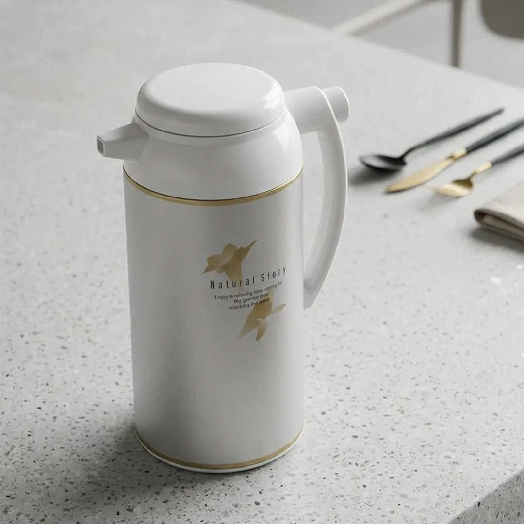 AFFB-10-SF Zojirushi Misty Silver Handy Pot Vacuum Flask – 1.0 L