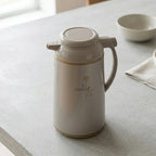 AFFB-10-TK Zojirushi Herb Cacao Silver & Gold Handy Pot Vacuum Flask – 1.0 L