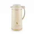 AFFB-13-CA Zojirushi Flower Garden Beige Handy Pot Vacuum Flask – 1.3 L