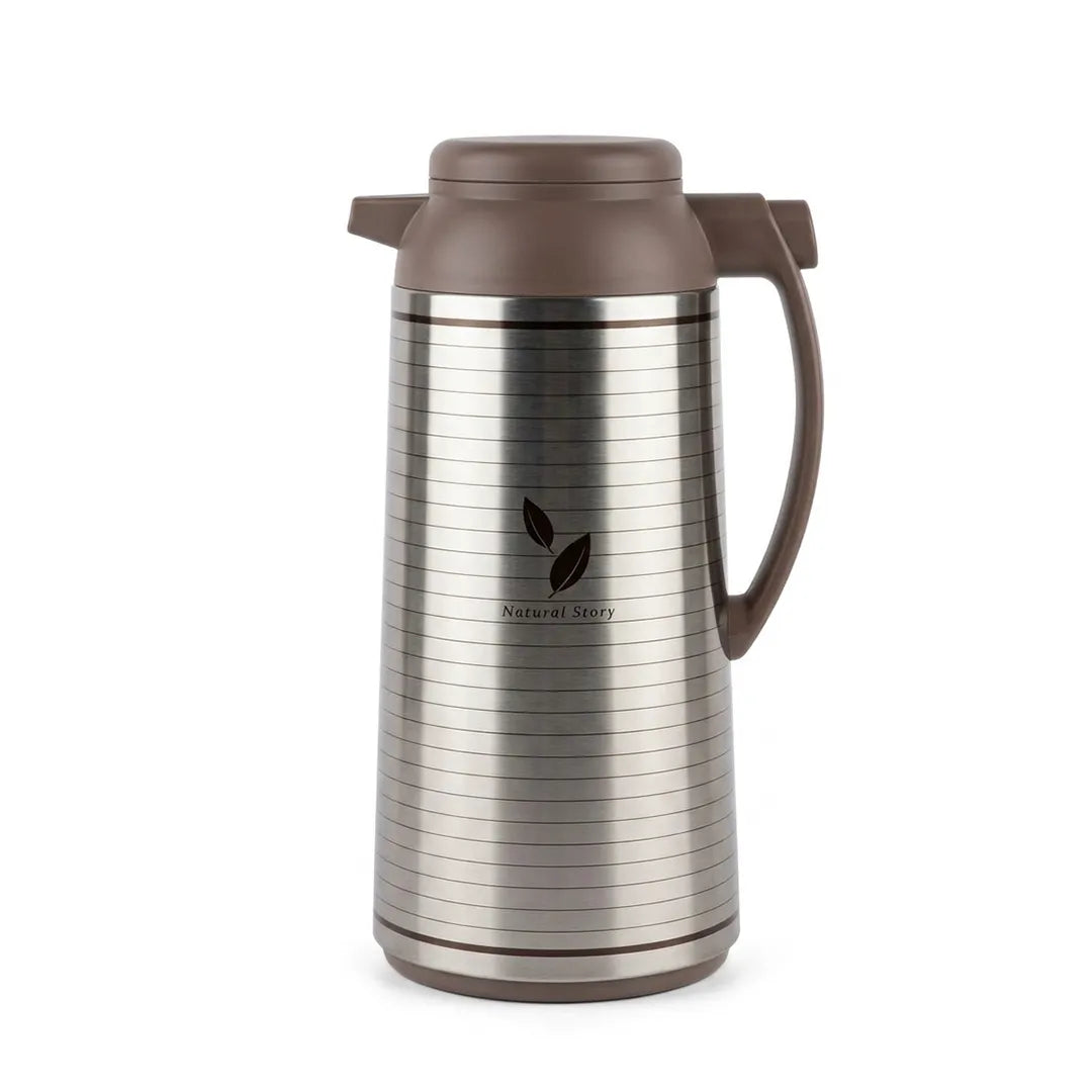 AFFB-13-XT Zojirushi Satin Leaf Handy Pot Vacuum Flask – 1.3 L