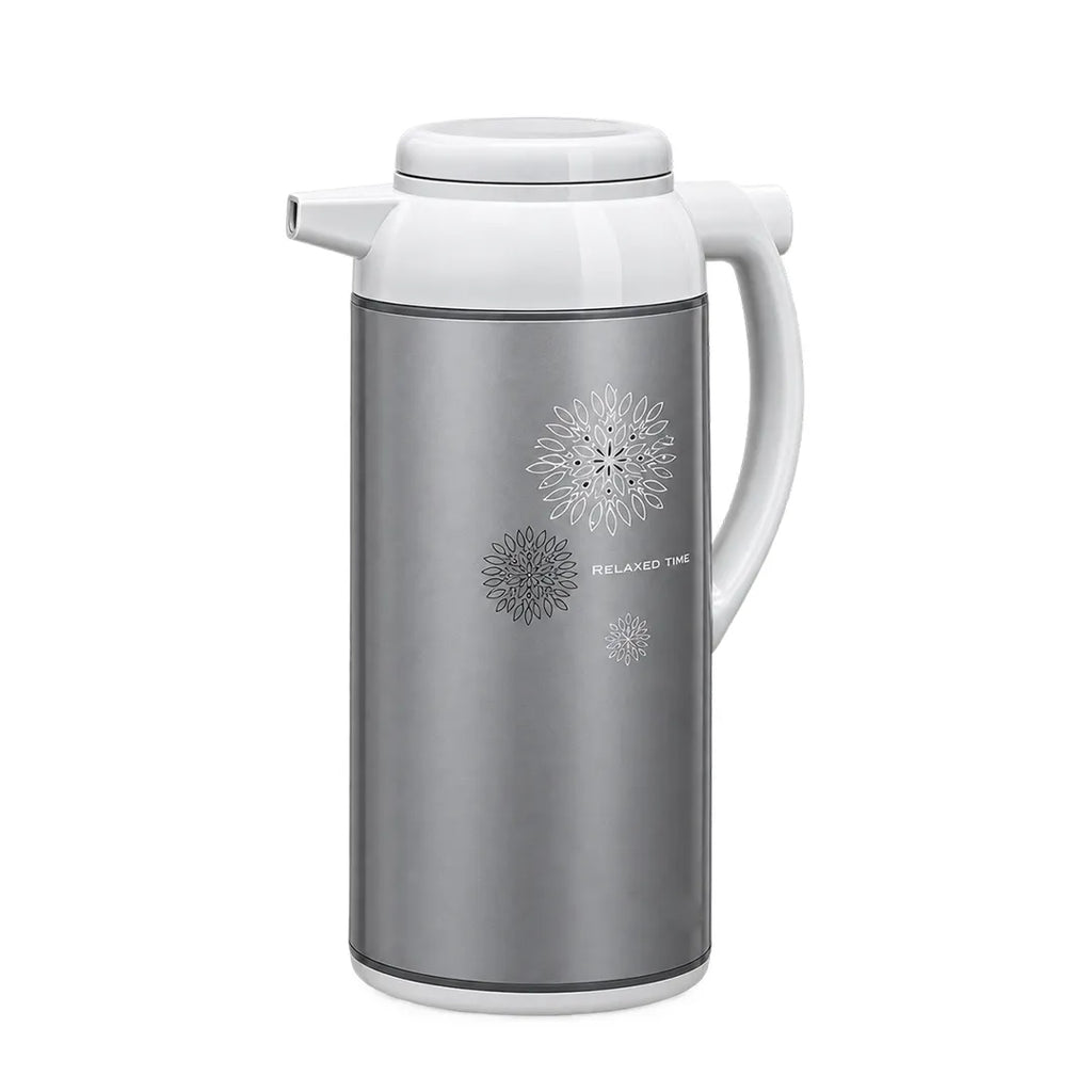 AFFB-16-HX Zojirushi Relaxed Time Metallic Gray Handy Pot Vacuum Flask – 1.55 L