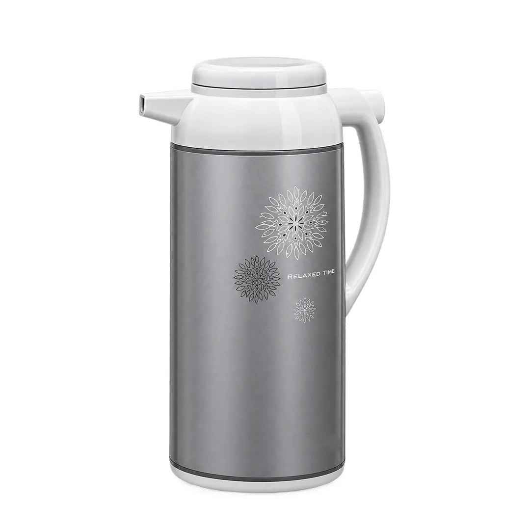 AFFB-16-HX Zojirushi Relaxed Time Metallic Gray Handy Pot Vacuum Flask – 1.55 L