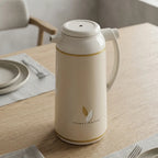 AFFB-19-CA Zojirushi Flower Garden Beige Handy Pot Vacuum Flask – 1.85 L