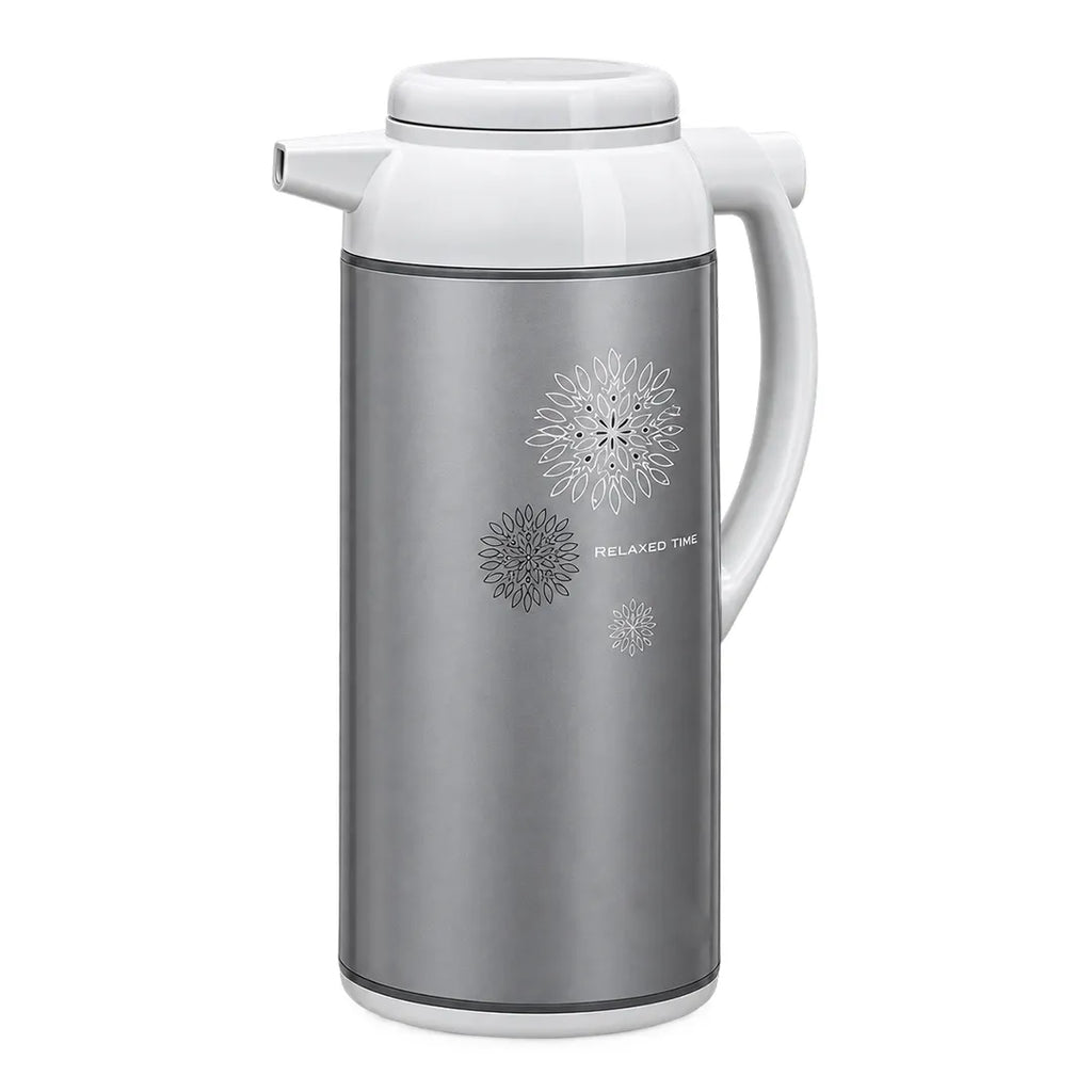 AFFB-19-HX Zojirushi Relaxed Time Metallic Gray Handy Pot Vacuum Flask – 1.85 L