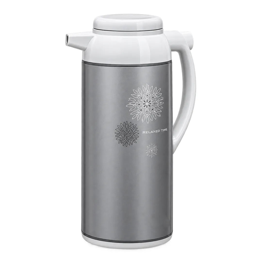 AFFB-19-HX Zojirushi Relaxed Time Metallic Gray Handy Pot Vacuum Flask – 1.85 L