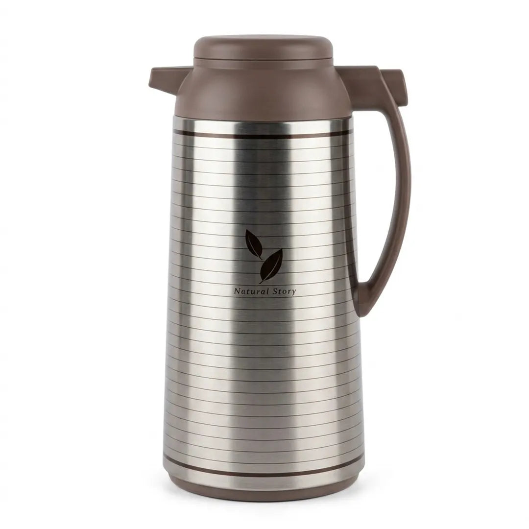 AFFB-19-XT Zojirushi Satin Leaf Handy Pot Vacuum Flask – 1.85 L