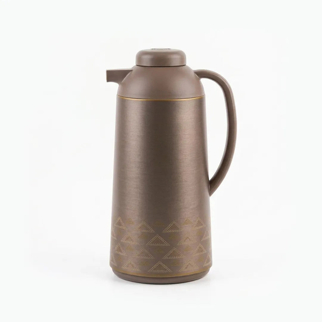 AGYE-10-TZ Zojirushi Gold Brown Handy Pot Vacuum Flask – 1.0 L